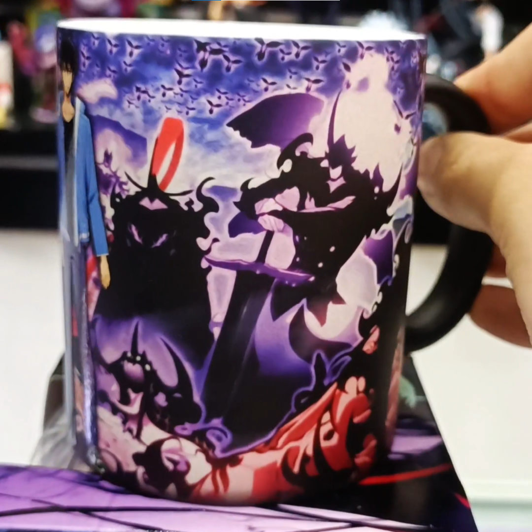 Solo Leveling Jin-Woo Heat-sensitive color-changing mug （Buy 3 get 1 free mug❗）